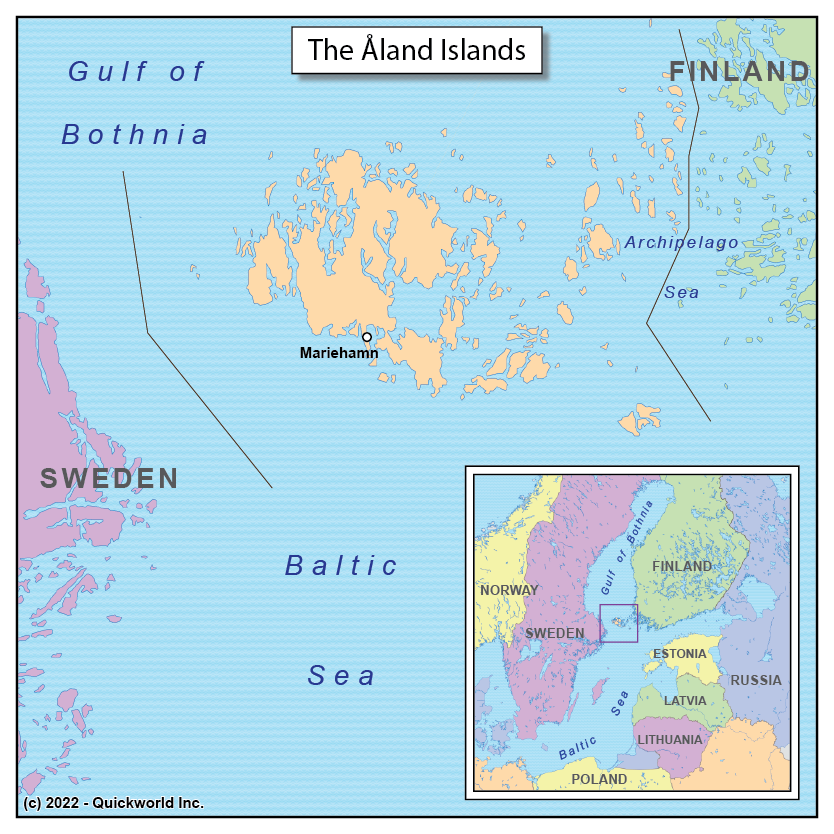 Aland-Islands-map